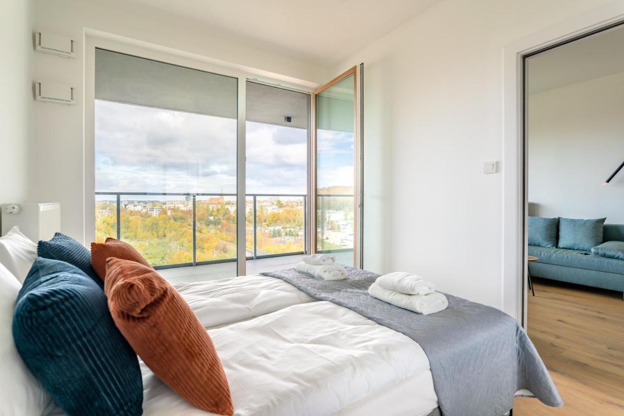 Symphony Modern Tower Apartamenty 格丁尼亚 外观 照片