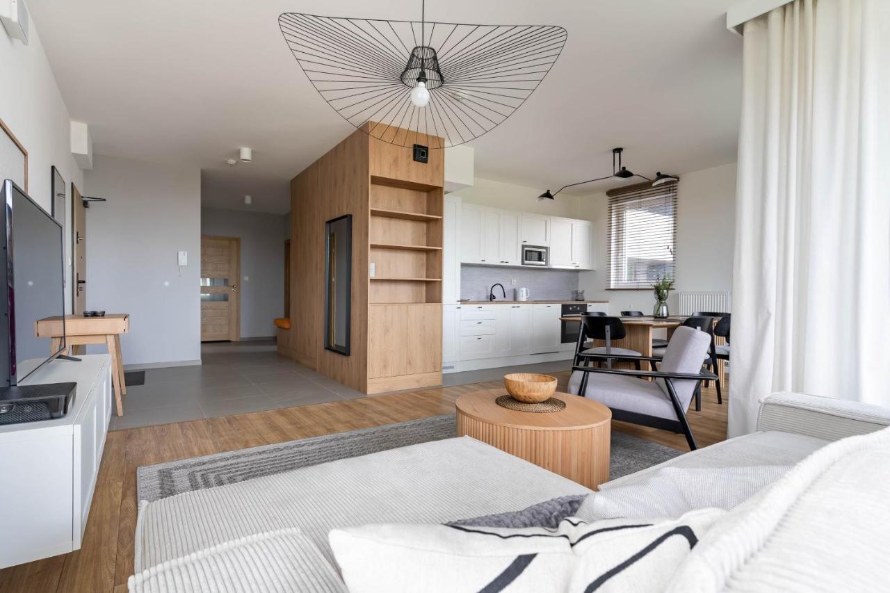 Symphony Modern Tower Apartamenty 格丁尼亚 外观 照片
