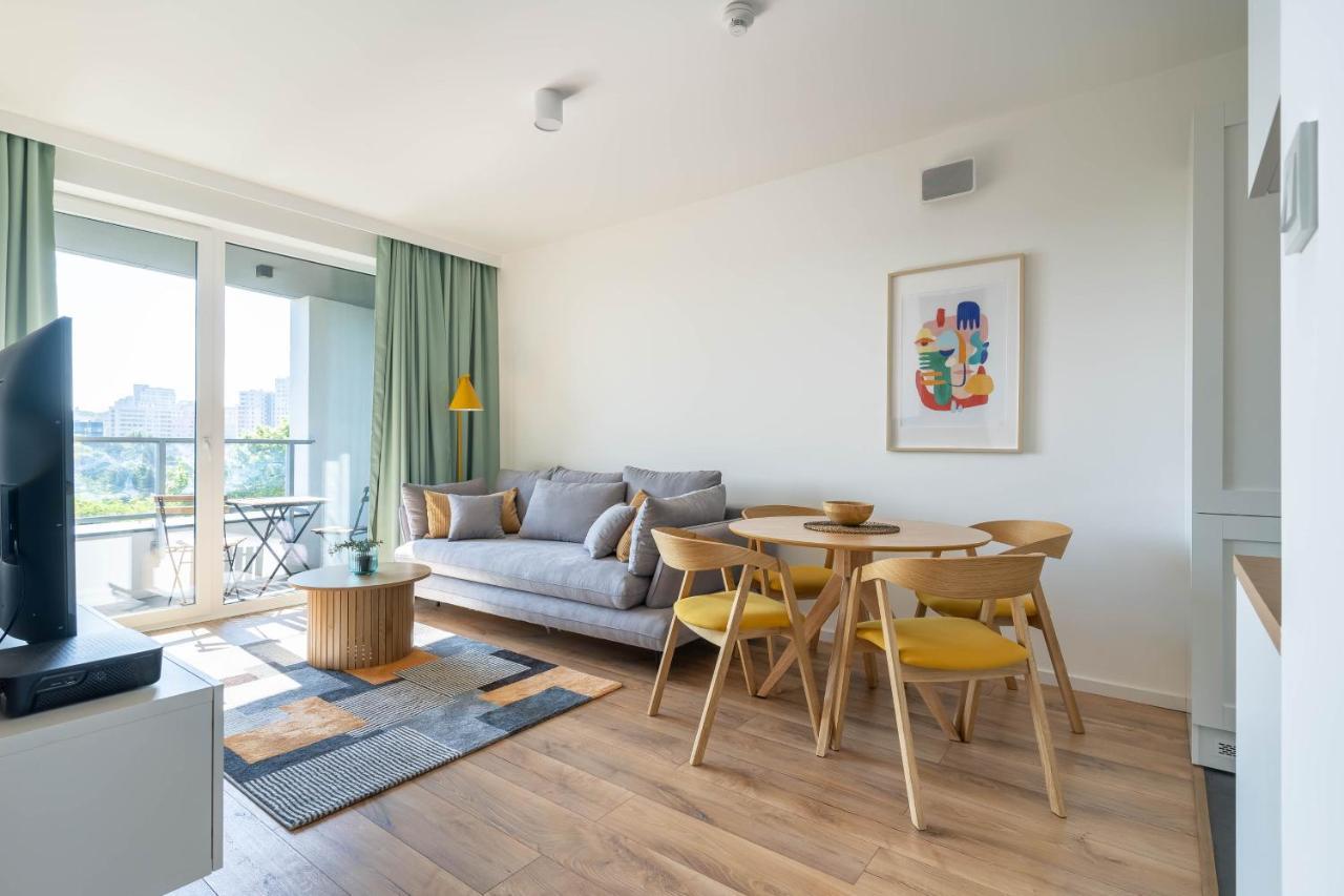 Symphony Modern Tower Apartamenty 格丁尼亚 外观 照片