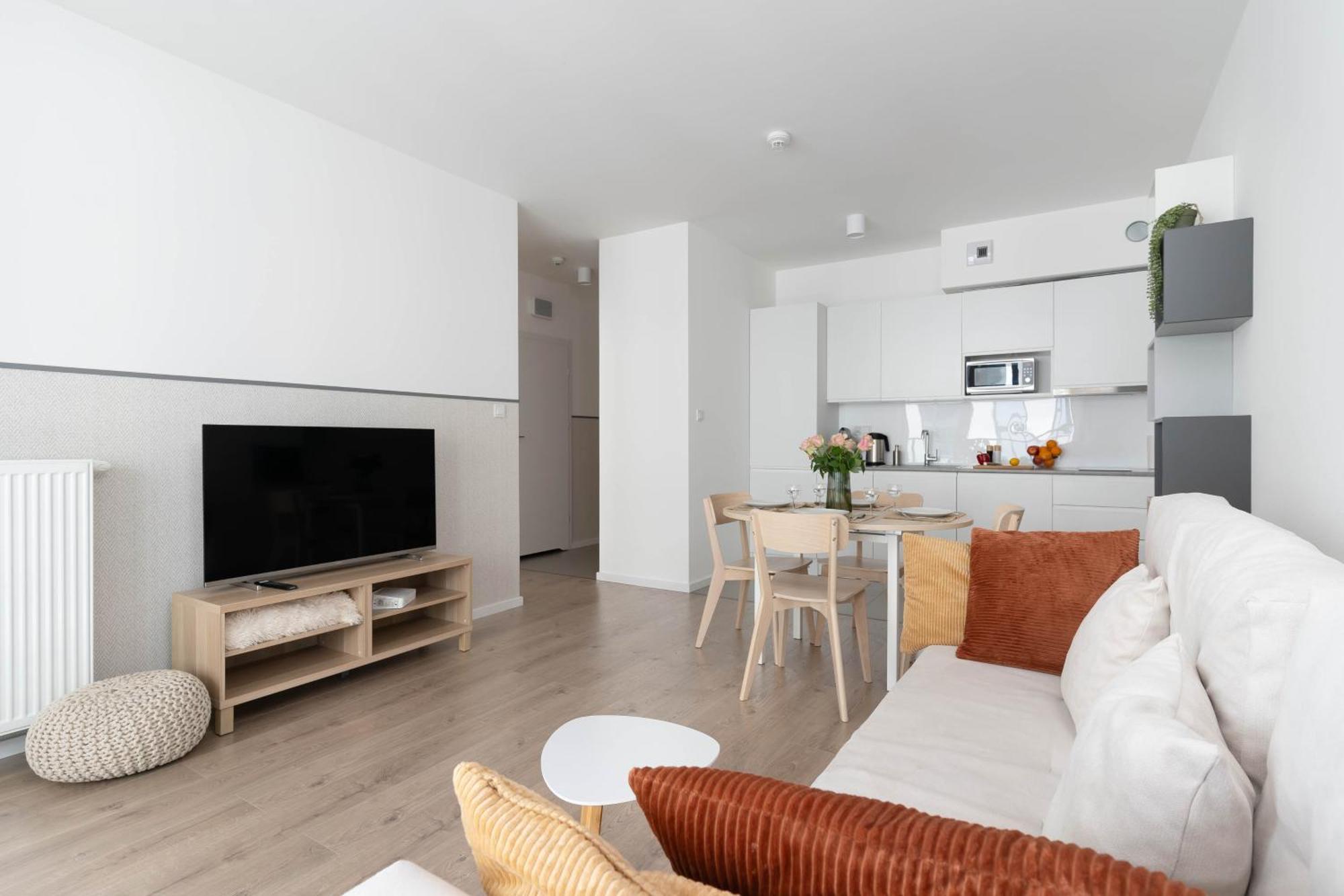 Symphony Modern Tower Apartamenty 格丁尼亚 外观 照片