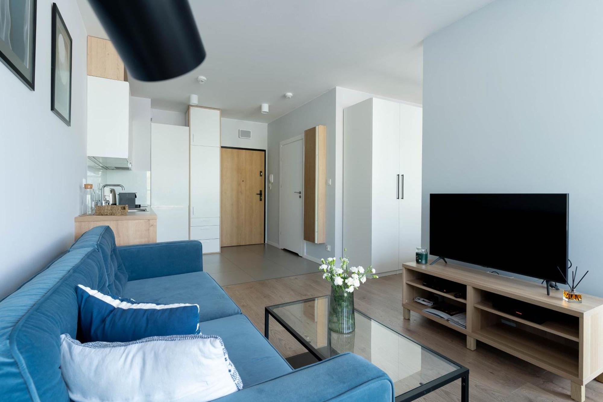 Symphony Modern Tower Apartamenty 格丁尼亚 外观 照片