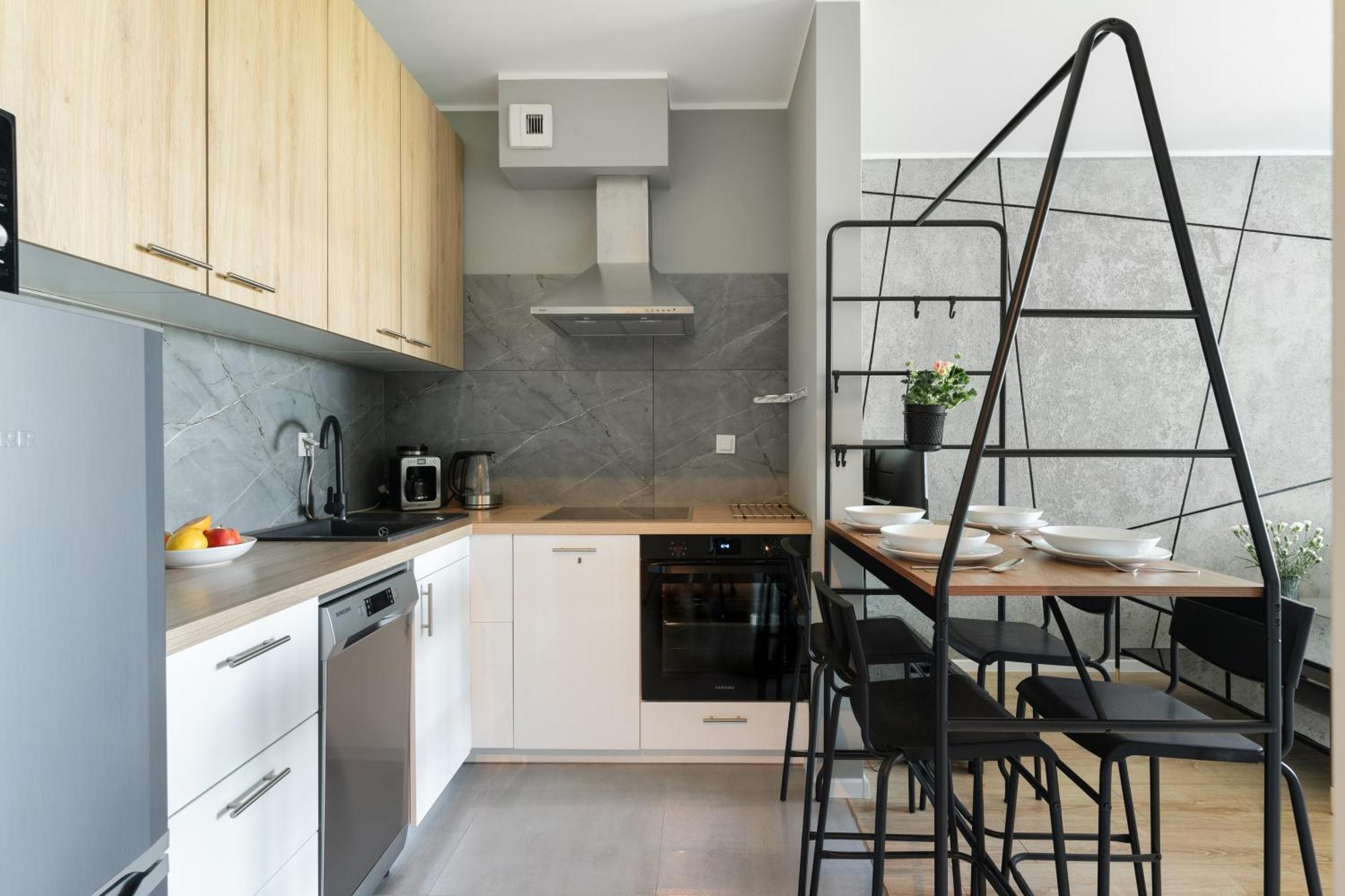 Symphony Modern Tower Apartamenty 格丁尼亚 外观 照片