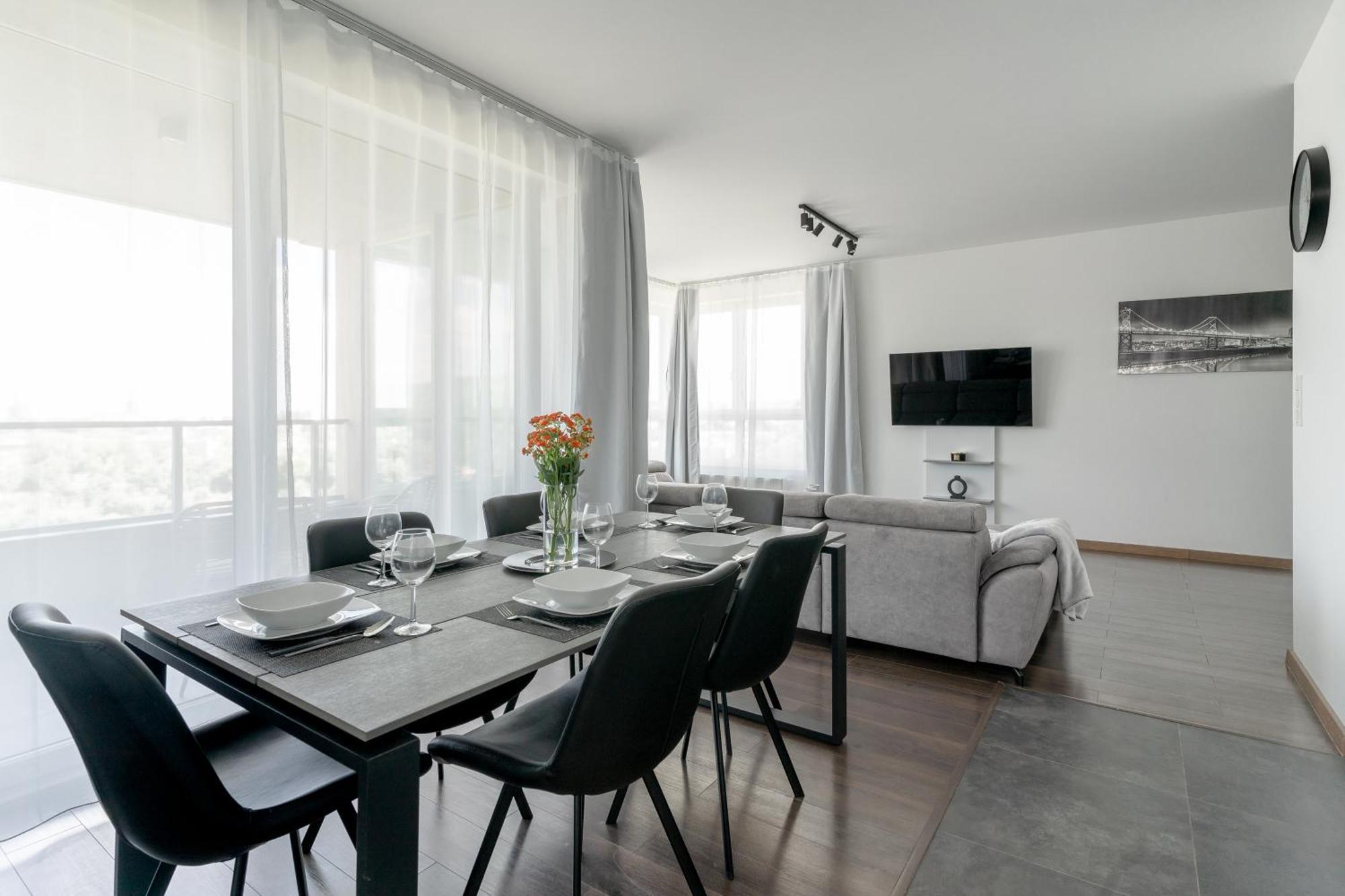 Symphony Modern Tower Apartamenty 格丁尼亚 外观 照片