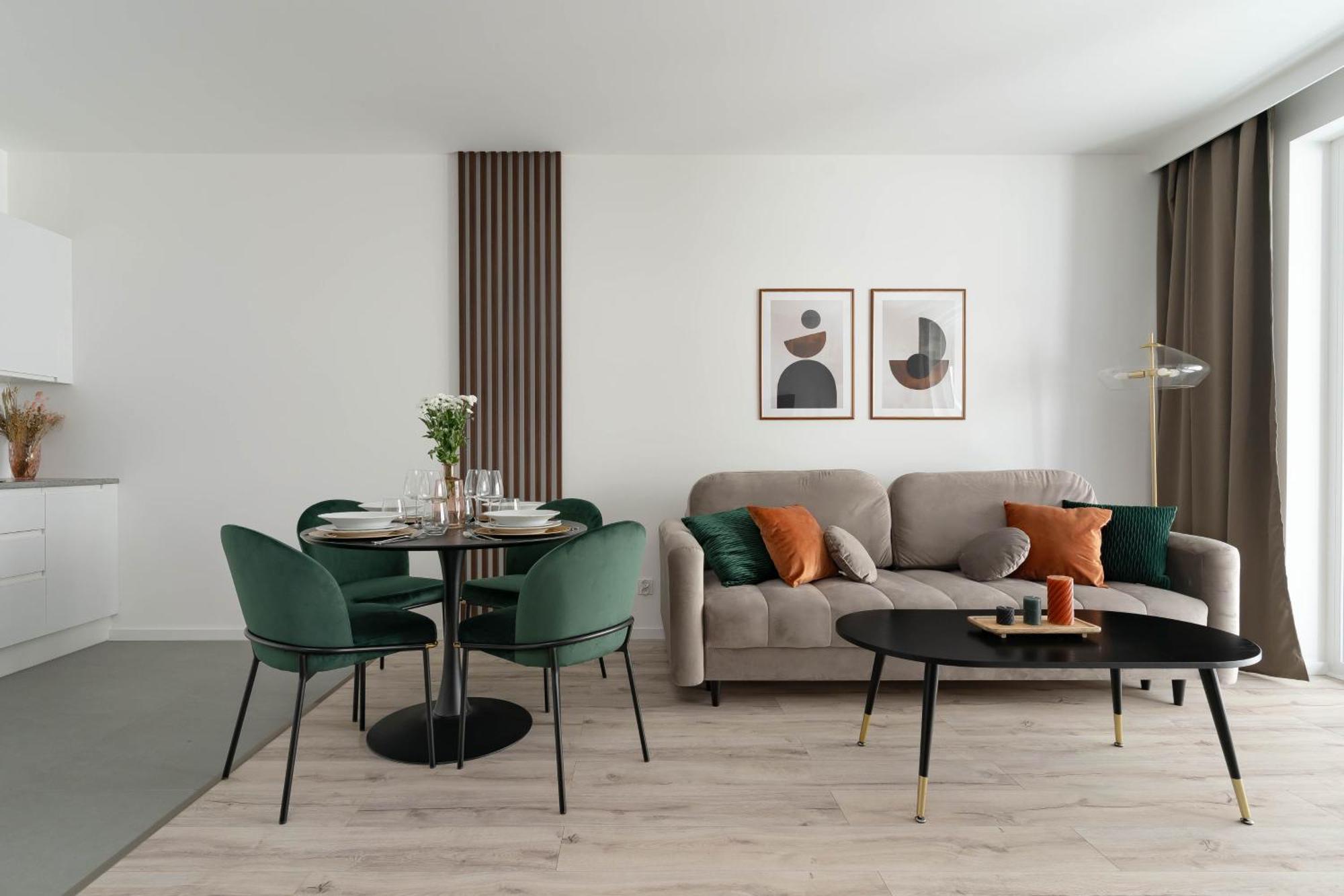 Symphony Modern Tower Apartamenty 格丁尼亚 外观 照片